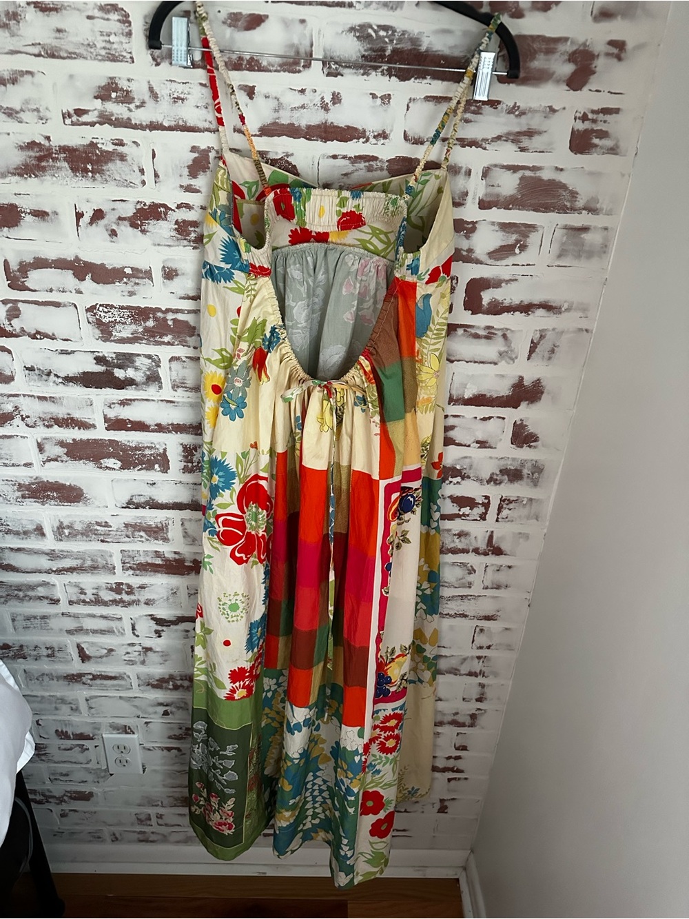 Free People Wonderstruck Boho Multicolor Patchwork Maxi Dress - Picture 6 of 8